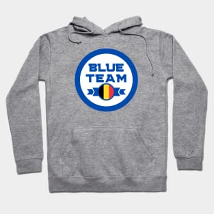 Cybersecurity Blue Team Belgium Gamification Badge CTF Hoodie